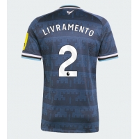 Camiseta Newcastle United Tino Livramento #2 Segunda Equipación Replica 2026-27 mangas cortas